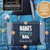 image:imageBrooke amp Jess Designs Tote Bag for Grandma  Sturdy Canvas Grandma Tote wZipper amp Inner Pocket Grandma Bag for Everyday UseTeal Getaway Loulou