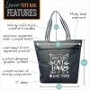 image:imageCat Mom Tote  Lovers Gift Perfect CatThemed ItemBlack Cat Lady Lexie
