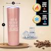 image:imageChaos Coordinator 32 oz Tumbler  Best Insulated Travel Water Bottle Thermos Flask for Boss Women  Great Gifts for Mom Coworker Bosses Christmas BirthdayChaos Cuss Words Rose Gold 20 oz