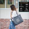 image:imageNurse Tote Bag for Work  Christmas Gifts for Women Large Nursing Bag with Zipper Pockets amp Reliable Straps  Spacious BagBlack Stab You Tessa