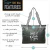 image:imageNurse Tote Bag for Work  Christmas Gifts for Women Large Nursing Bag with Zipper Pockets amp Reliable Straps  Spacious BagBlack Stab You Tessa