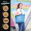 image:imageNurse Tote Bag for Work  Christmas Gifts for Women Large Nursing Bag with Zipper Pockets amp Reliable Straps  Spacious BagTeal Stab You Lexie