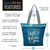 image:imageNurse Tote Bag for Work  Christmas Gifts for Women Large Nursing Bag with Zipper Pockets amp Reliable Straps  Spacious BagTeal Stab You Lexie