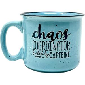 image:imageCute Funny Large 15 oz Coffee Mug for Women  Chaos Coordinator Fueled By Caffeine  Unique Fun Gifts for Her Mom Sister Teacher Coworkers  Handmade Coffee Cups amp Mugs with Quotes