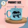 image:imageBrooke amp Jess Designs Nana Bear Cute Coffee Mug  Grandma Gifts Mothers Day Christmas Birthday PlumTeal