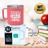 image:imageBrooke amp Jess Designs Teacher Gifts for Women  Mug Tumbler and Cup Set  Appreciation and Birthday Gift Ideas for New or Experienced TeachersTeach Love Inspire Coral