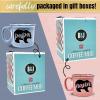 image:imageNana Bear Cute Coffee Mug  Grandma Gifts Mothers Day Christmas Birthday CoralNana Bear Coral and Papa Bear Light Blue Gift Set