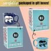 image:imageNana Bear Cute Coffee Mug  Grandma Gifts Mothers Day Christmas Birthday CoralNana Bear Teal and Papa Bear Navy Blue Gift Set