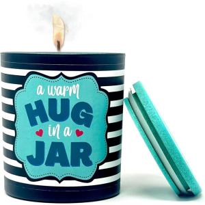 image:imageBrooke amp Jess Designs Nurse Doctor Appreciation Candle  Scented Jar Candle for Women  Relaxing Jasmine Vanilla Aromatherapy  Medical Worker Thank You Gift  Stress Relief  8 ozHug in a Jar