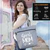 image:imageBrooke amp Jess Designs Sports Mom Large Zippered Tote Bag with Pockets for WomenSports Mom Lexie Gray