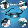 image:imageDog Walking Fanny Pack for Women  Fun Dog Mom Gifts  Dog Walking Belt Includes Dog Poop Bag Dispenser Hands Free Leash HooksDog Mom Teal