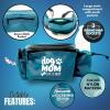 image:imageDog Walking Fanny Pack for Women  Fun Dog Mom Gifts  Dog Walking Belt Includes Dog Poop Bag Dispenser Hands Free Leash HooksDog Mom Teal