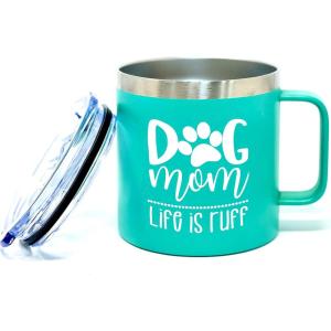 image:imageDog Mom Coffee Mug  Dog Lovers Gifts for Women  Dog Mom Insulated Cup Tumbler  Great Dogs Themed Gifts for Christmas Birthday Best Cups and Mugs for New Dog Mom Things for Dog Lovers
