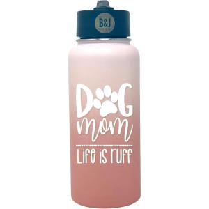 image:imageDog Mom Tumbler  Dog Lovers Gifts for Women  Dog Mom Insulated Cup Coffee Mug  Great Dogs Themed Gifts for Christmas Birthday Best Cups and Mugs for New Dog Mom Things for Dog LoversDog Mom Blush 32 oz