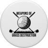 image:imageWeapons Of Grass Destruction  Golf Gift PopSockets Swappable PopGripStandard