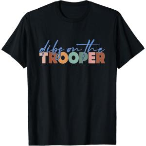 image:imageDibs On The Trooper  First Responder Gift TShirtBlack