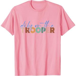 image:imageDibs On The Trooper  First Responder Gift TShirtPink