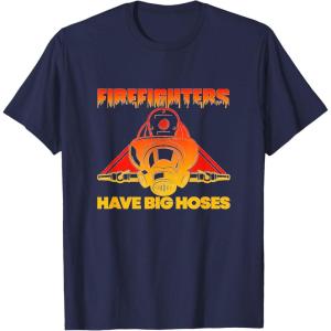 image:imageFirefighters Have Big Hoses  First Responder Gift TShirtNavy Blue