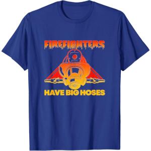image:imageFirefighters Have Big Hoses  First Responder Gift TShirtRoyal Blue