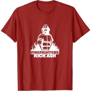 image:imageFirefighters Kick Ash  First Responder Gift TShirtCranberry Red