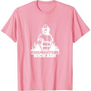 image:imageFirefighters Kick Ash  First Responder Gift TShirtPink