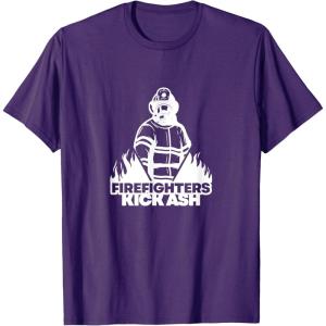image:imageFirefighters Kick Ash  First Responder Gift TShirtPurple