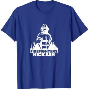 image:imageFirefighters Kick Ash  First Responder Gift TShirtRoyal Blue