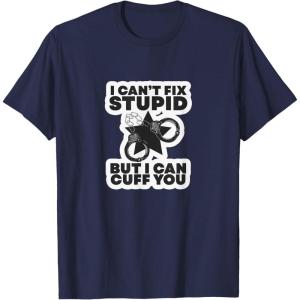 image:imageI Cant Fix Stupid  First Responder Gift TShirtNavy Blue