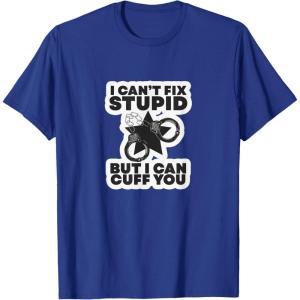 image:imageI Cant Fix Stupid  First Responder Gift TShirtRoyal Blue