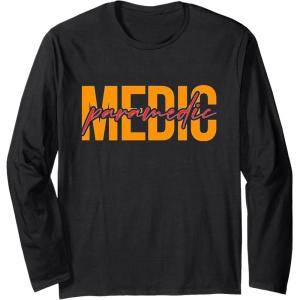 image:imageMedic Paramedic  First Responder Gift Long Sleeve TShirtBlack