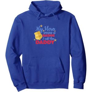 image:imageMy Hero Wears A Badge  First Responder Gift Pullover HoodieRoyal Blue