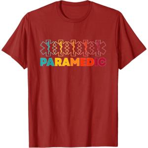 image:imageParamedic  First Responder Gift TShirtCranberry Red