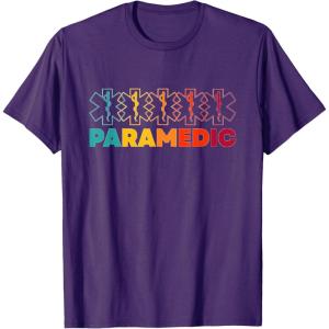 image:imageParamedic  First Responder Gift TShirtPurple