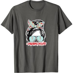 image:imageParamedic Life  First Responder Gift TShirtAsphalt Grey