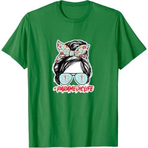 image:imageParamedic Life  First Responder Gift TShirtKelly Green