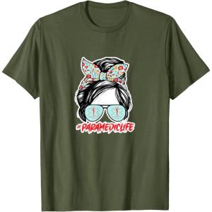 image:imageParamedic Life  First Responder Gift TShirtOlive Green