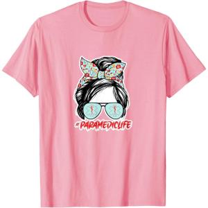 image:imageParamedic Life  First Responder Gift TShirtPink