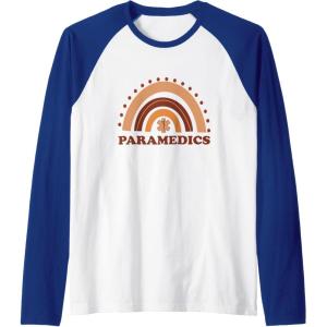 image:imageParamedics  First Responder Gift Raglan Baseball TeeRoyal BlueWhite