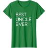image:imageBest Uncle Ever  Great gift for Uncles TShirtKelly Green