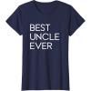 image:imageBest Uncle Ever  Great gift for Uncles TShirtNavy Blue