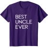 image:imageBest Uncle Ever  Great gift for Uncles TShirtPurple