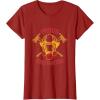 image:imageProud Firefighters  First Responder Gift TShirtCranberry Red