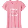 image:imageStronger than Cancer Cancer Survivor Gift Fight Cancer TShirtPink