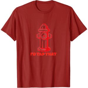 image:imageId Tap That  First Responder Gift TShirtCranberry Red
