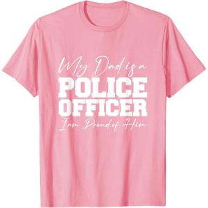 image:imageMy Dad Is A Police Officer  First Responder Gift TShirtPink