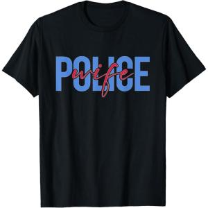 image:imagePolice Wife  First Responder Gift TShirtBlack