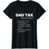 image:imageFunny Witty Dad Tax Gift TShirtBlack
