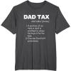 image:imageFunny Witty Dad Tax Gift TShirtDark Heather Grey