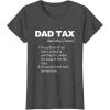 image:imageFunny Witty Dad Tax Gift TShirtDark Heather Grey