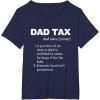 image:imageFunny Witty Dad Tax Gift TShirtNavy Blue